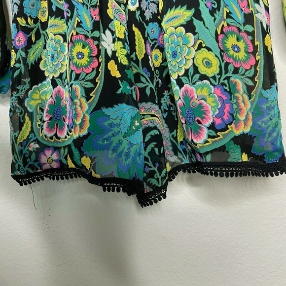 Steezyer Floral Lined Long Sleeve Romper - Picture 4 of 10